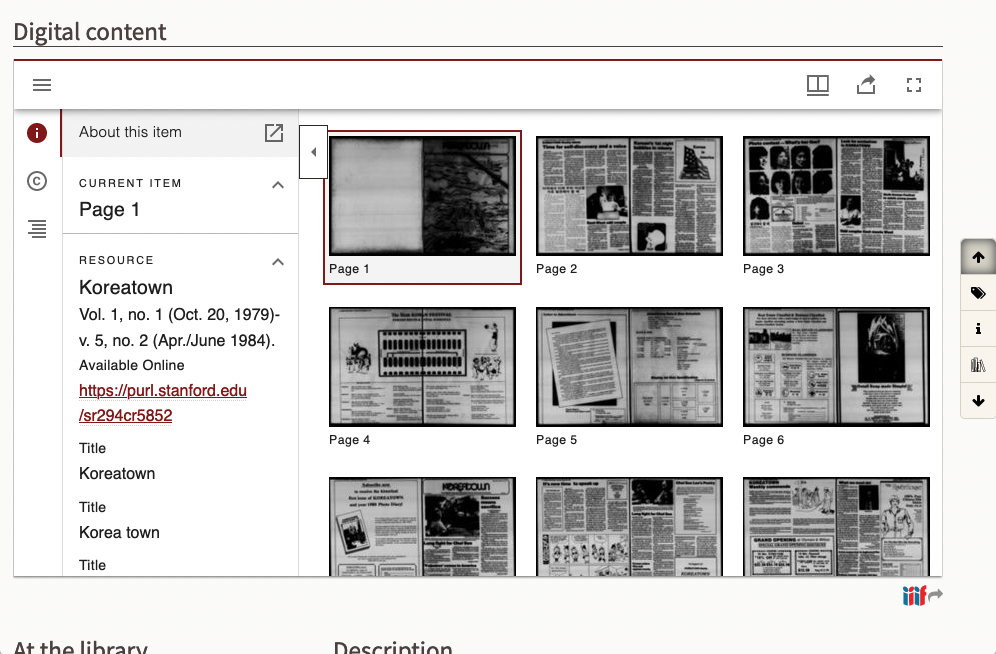 Stanford screenshot